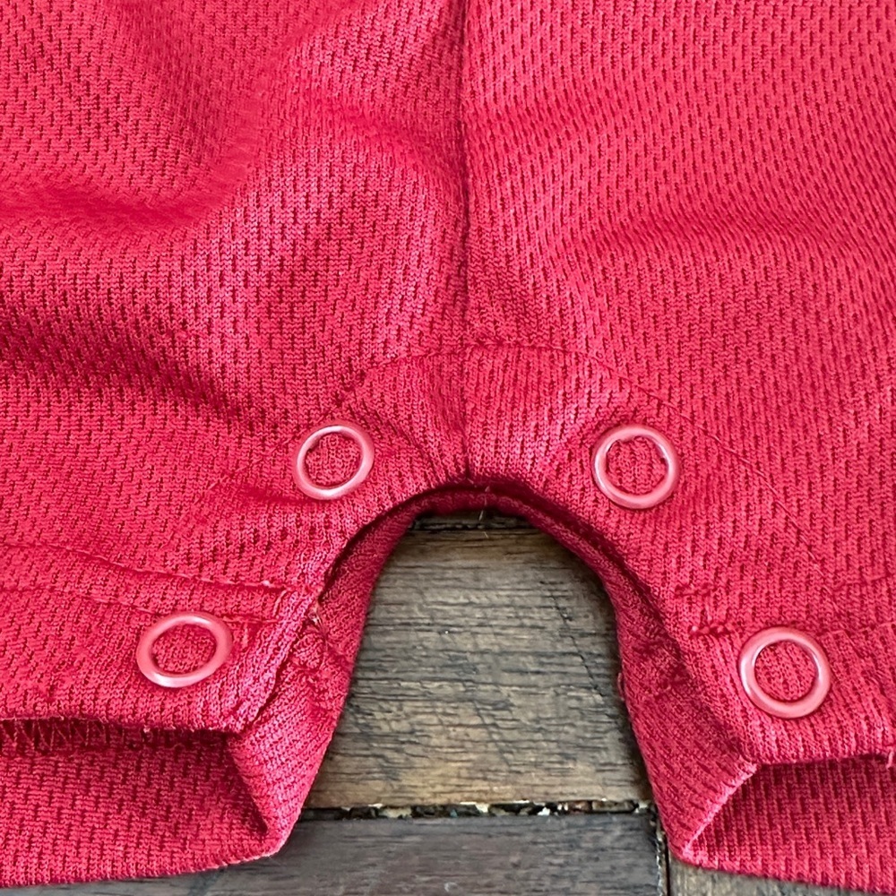 Indiana university Nike Red and White Kids Bodysuit. 18mo - Picture 4 of 5